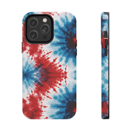 Patriotic Tie-dye Phone Case