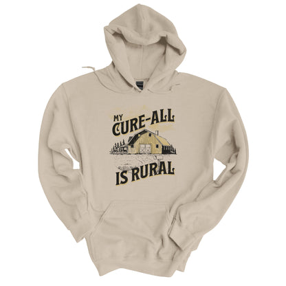 My Cure-All Is Rural Hoodie