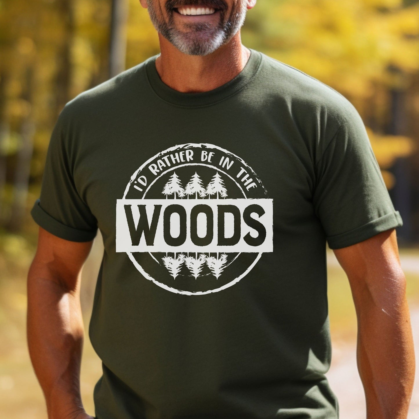 I'd Rather Be In The Woods T-shirt