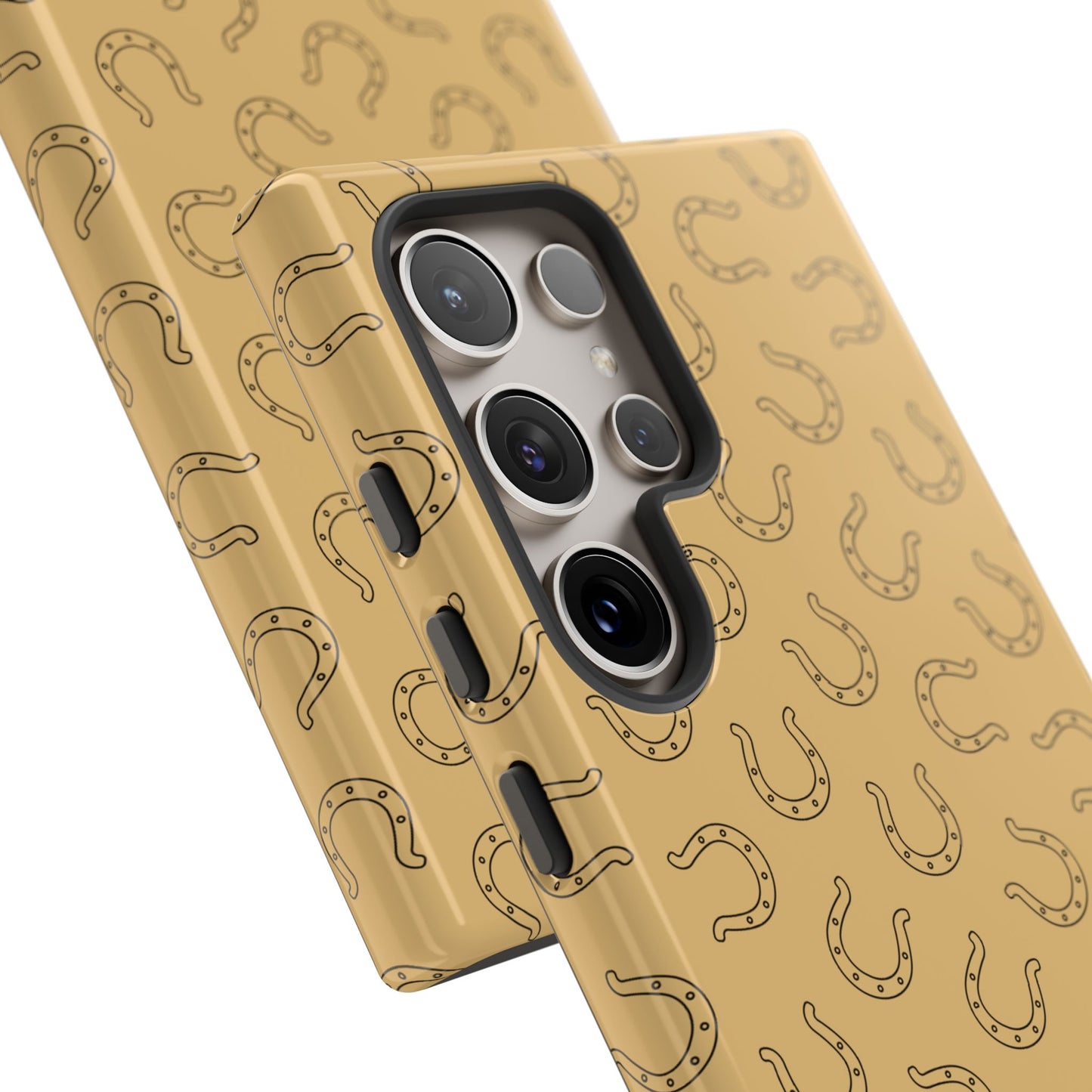 Mustard Horseshoes Phone Case