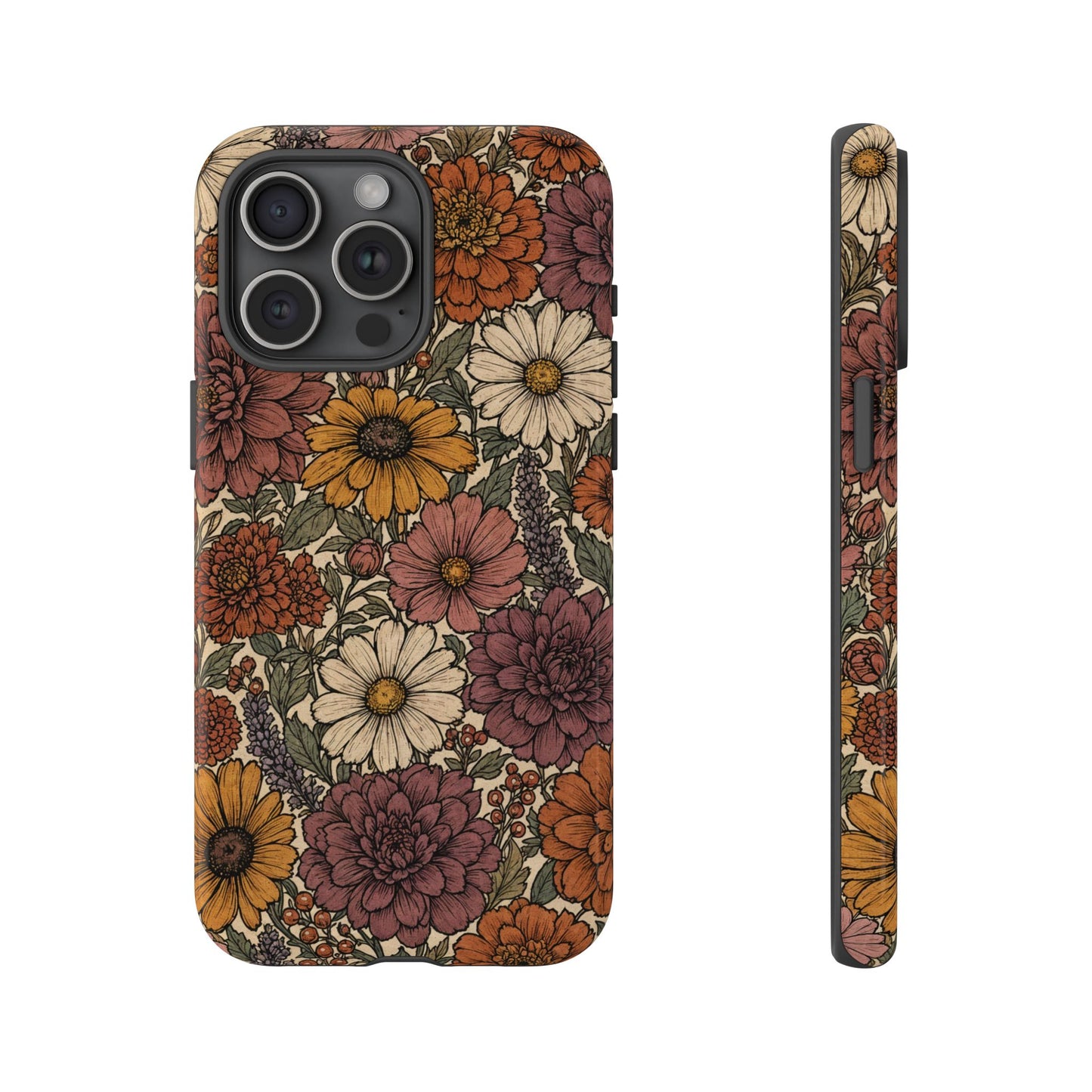 Inked Bouquet Tough Case