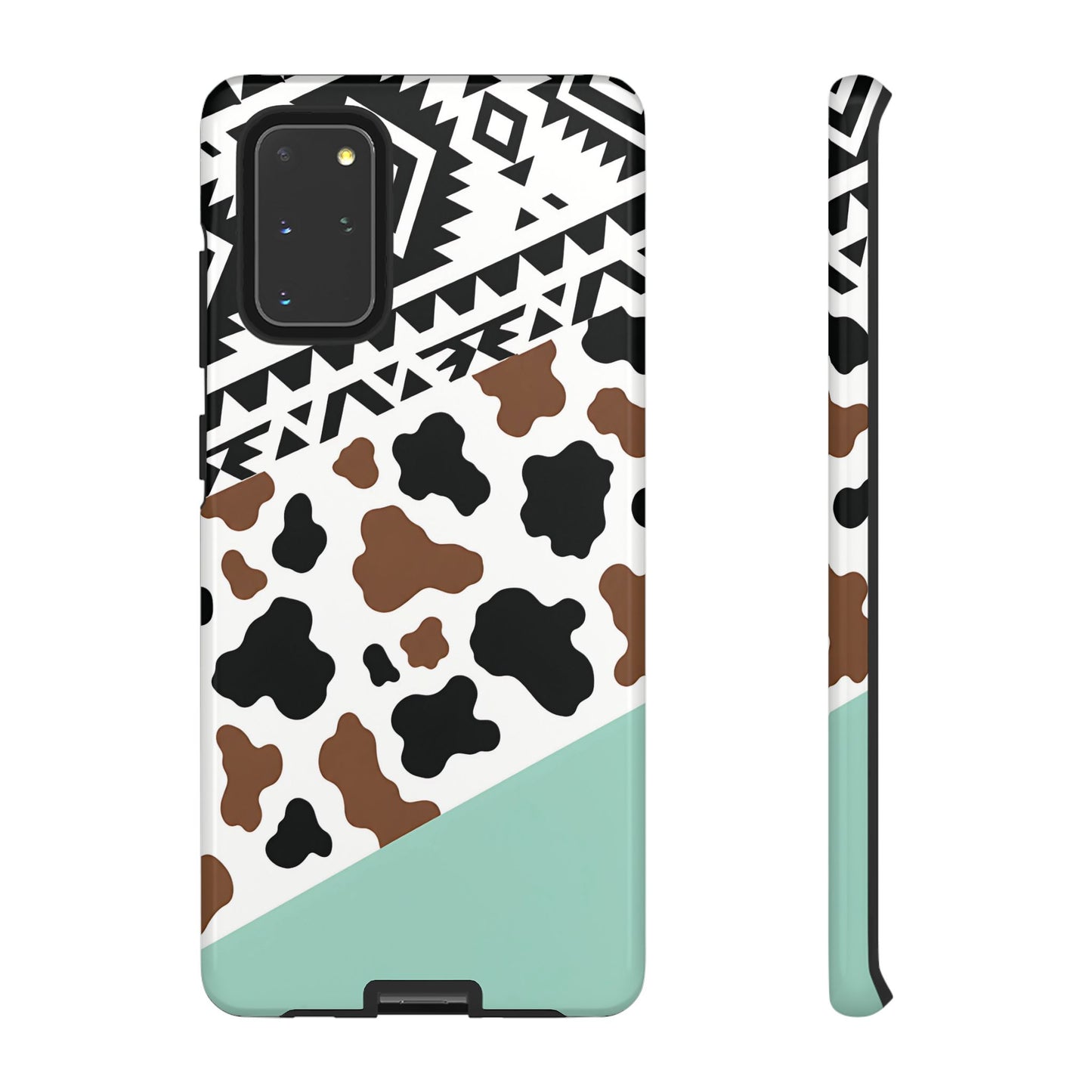 Mint Aztec Cowhide Tough Case