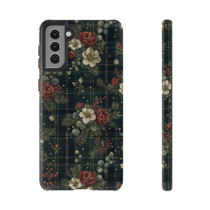 Tartan Roses Tough Case