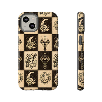 Western Patchwork Icons Tough Case