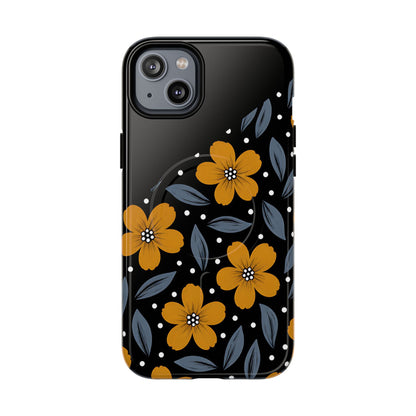 Midnight Marigold Magnetic Case