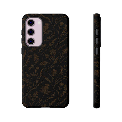 Gold Wildflowers Tough Case