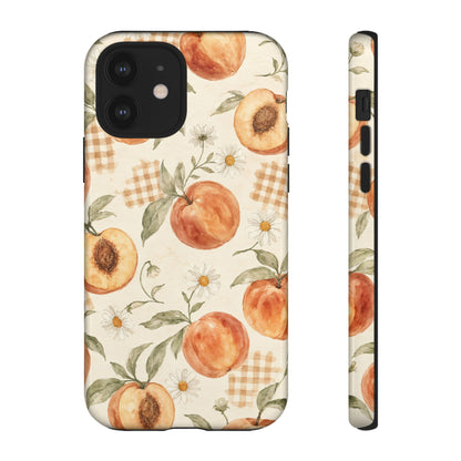 Peachy Gingham Tough Case