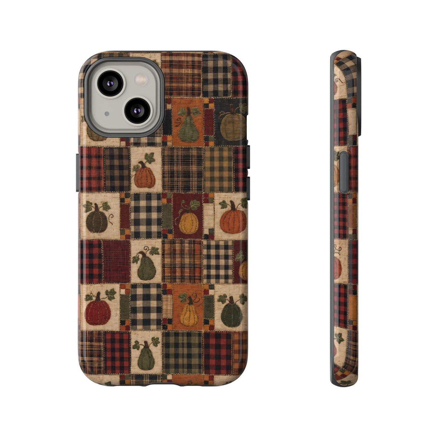 Plaid Pumpkin Tough Case