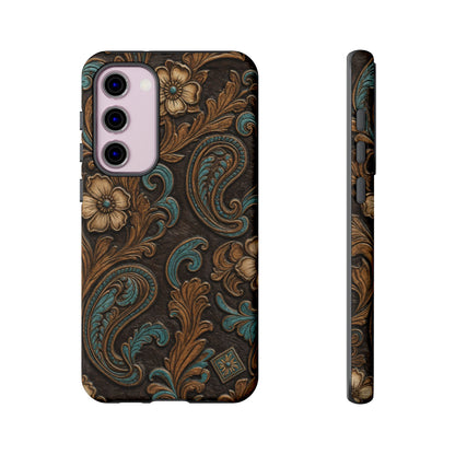 Tooled Paisley Tough Case