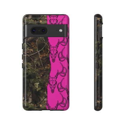 Camo Deer Skulls Pink Tough Case