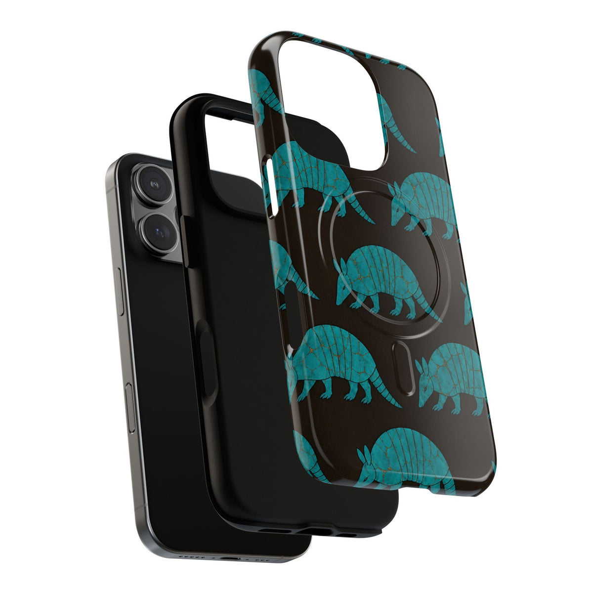 Turquoise Armadillo Magnetic Case