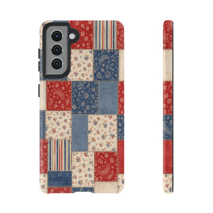 Patriotic Patchwork Tough Case