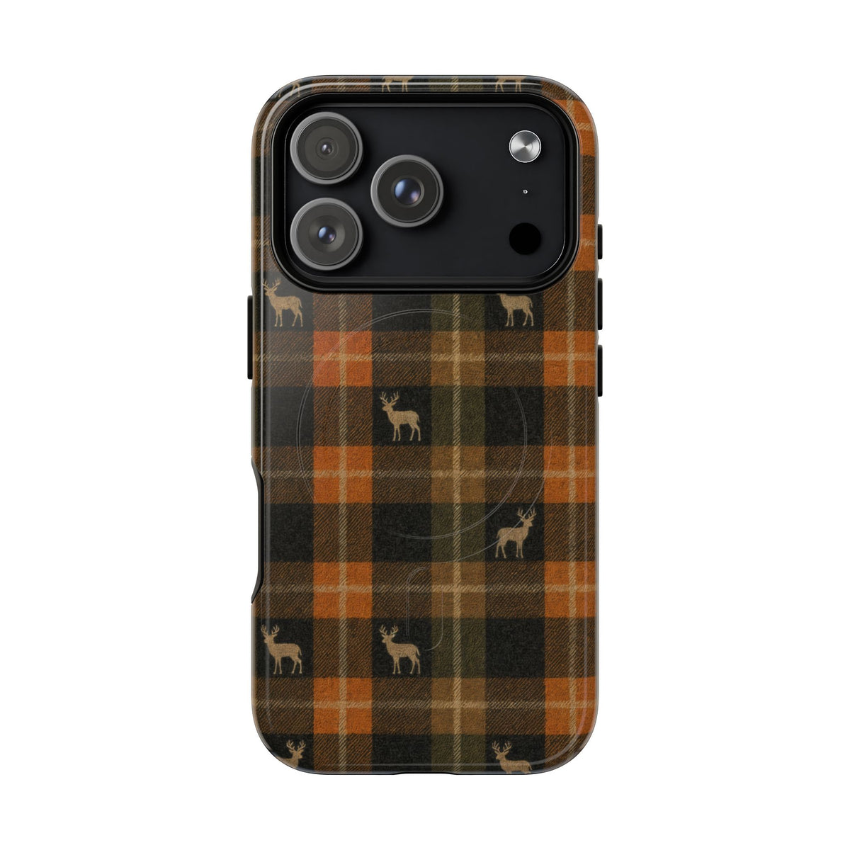 Buck Plaid Magnetic Case