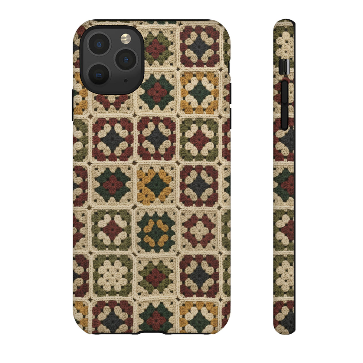 Christmas Granny Square Tough Case