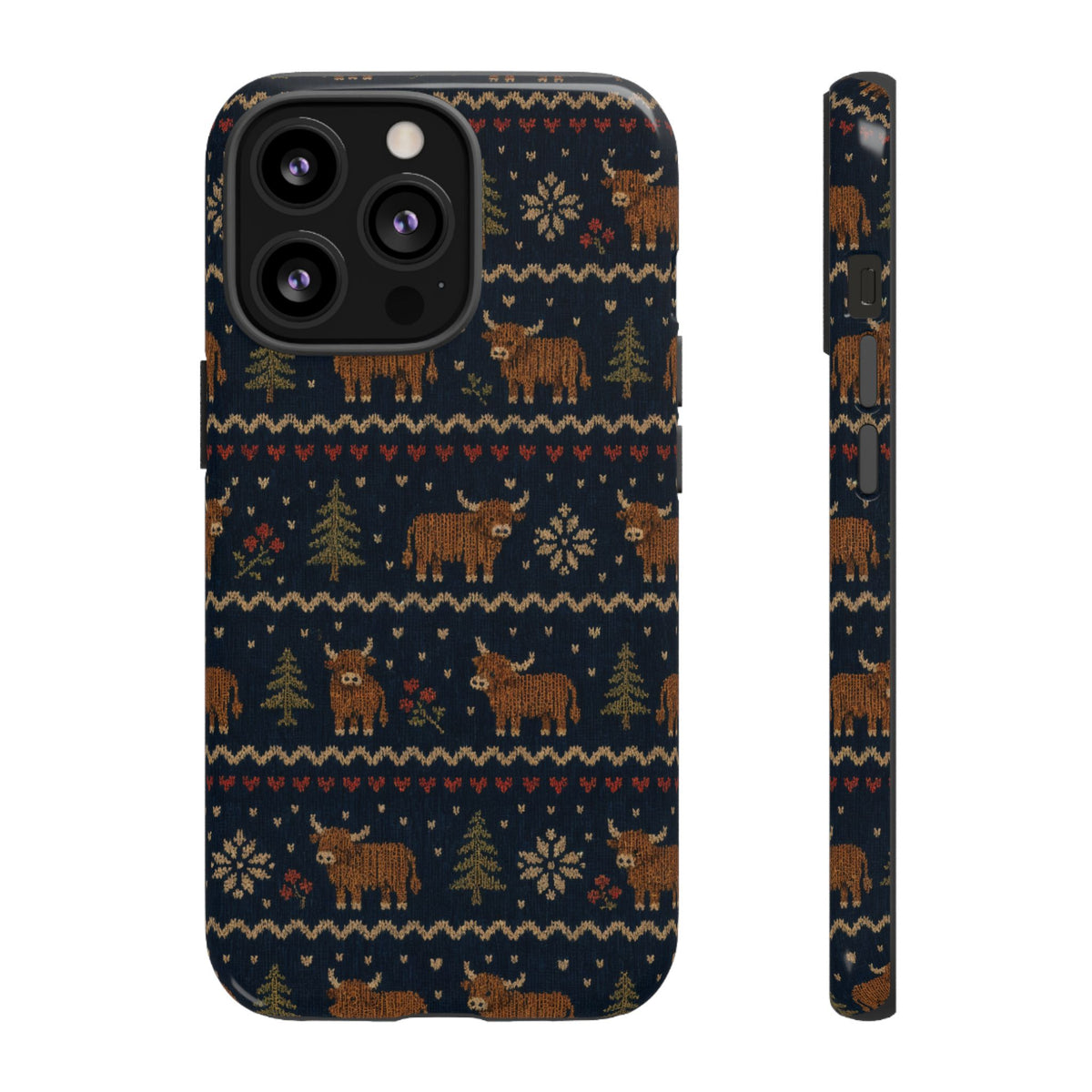 Highland Cow Sweater Tough Case