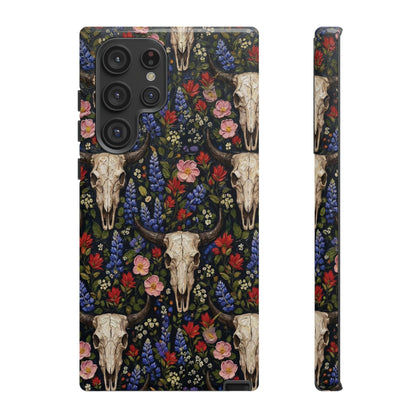Floral Skull Tough Case