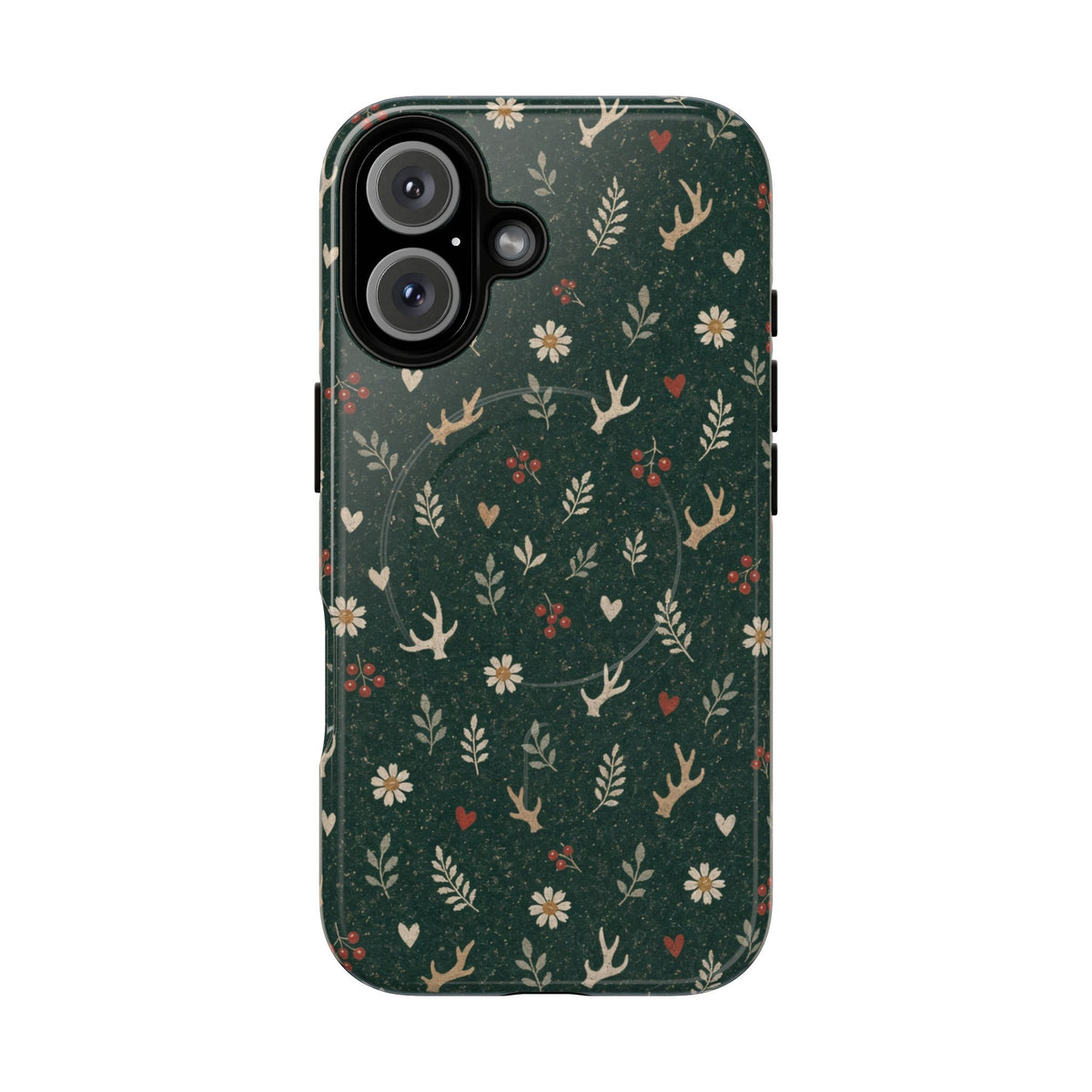 Antler Daisies Evergreen Magnetic Case
