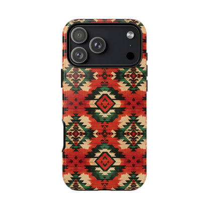 Christmas Aztec Tough Phone Case