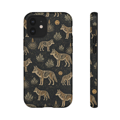 Moonlit Coyote Tough Case