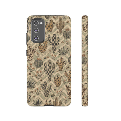 Checkered Cactus Tough Case