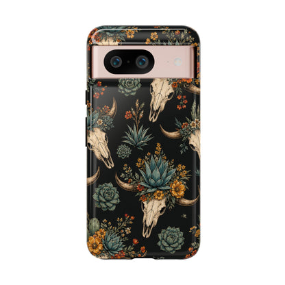 Desert Bloom Skull Tough Case