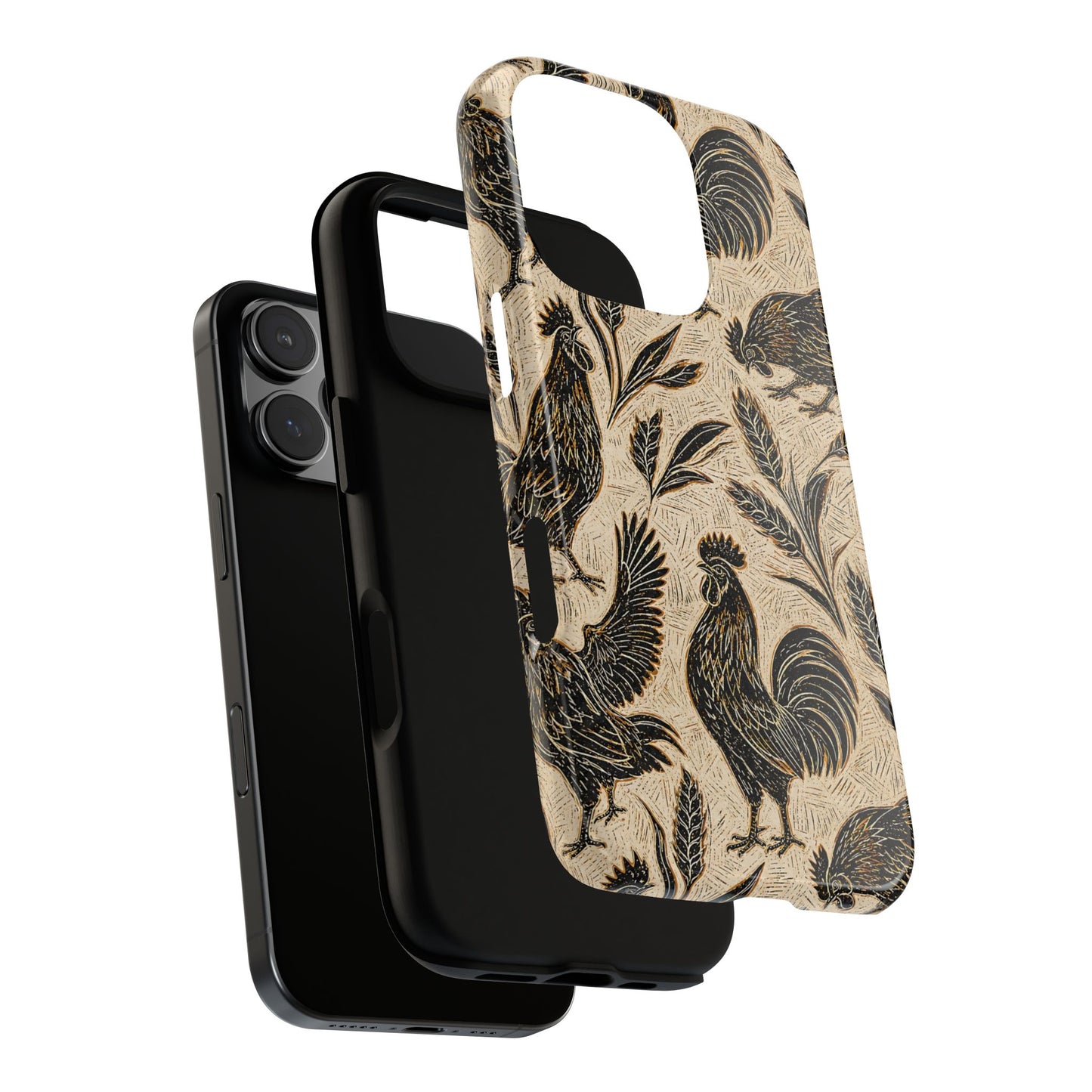 Carved Rooster Tough Case
