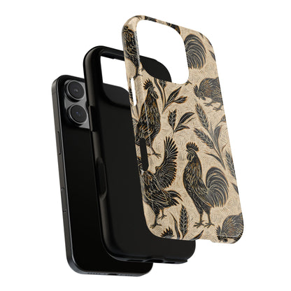 Carved Rooster Tough Case