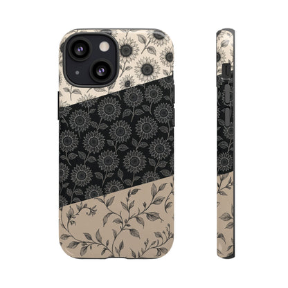 Inked Sunflowers Tough Case