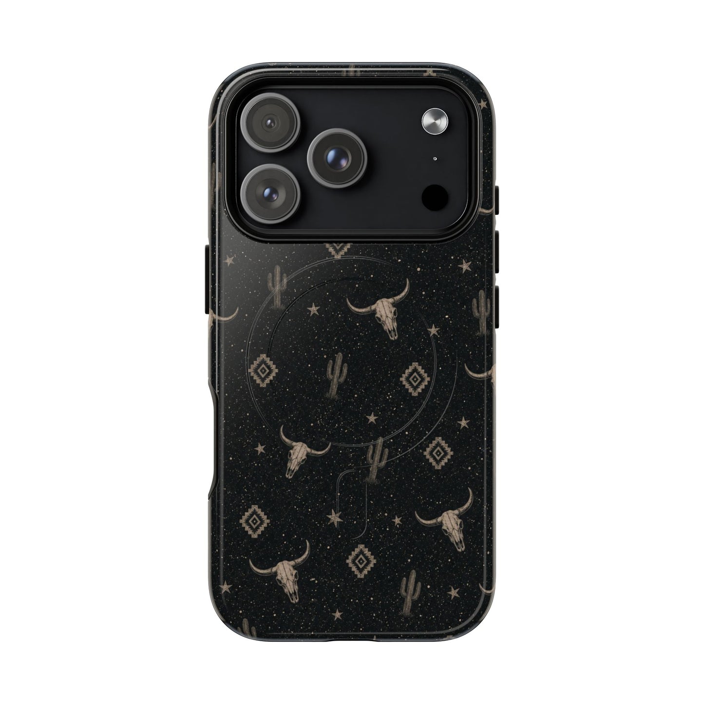 Midnight Longhorn Magnetic Case