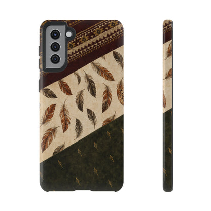 Feather Aztec Swaths Tough Case
