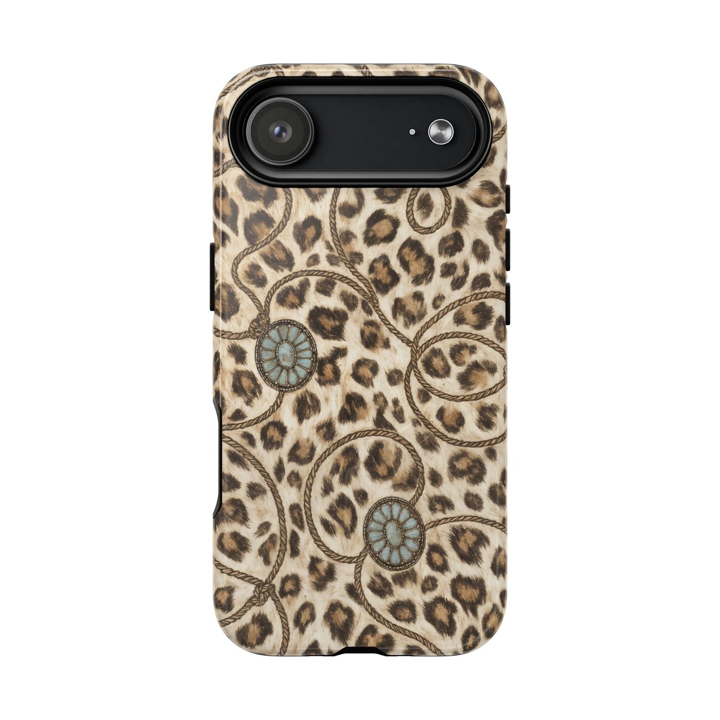 Leopard Rope Conchos Magnetic Case