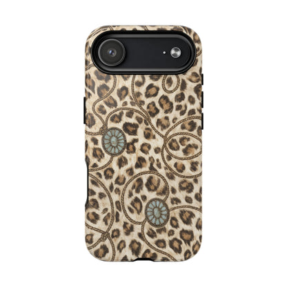 Leopard Rope Conchos Magnetic Case