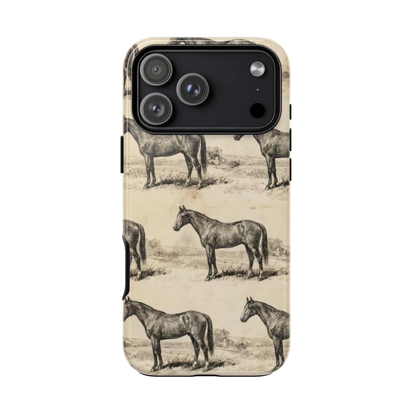 Vintage Horses Tough Case