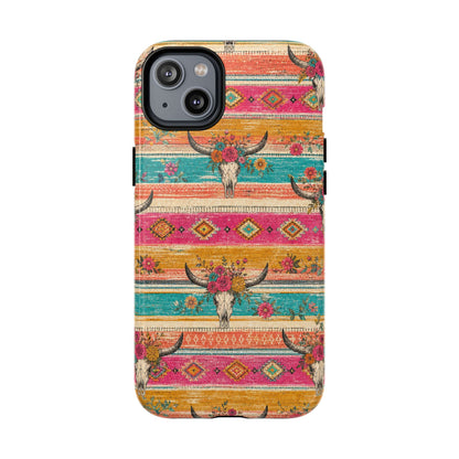 Serape Skull Magnetic Case