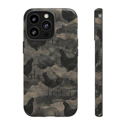Camo Chickens Tough Case