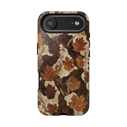 Autumn Cowhide Tough Case