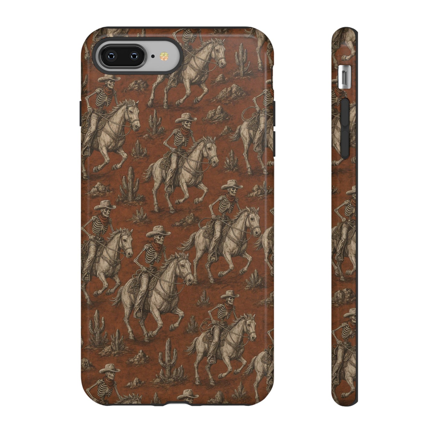Skeleton Cowboy Ride Tough Case