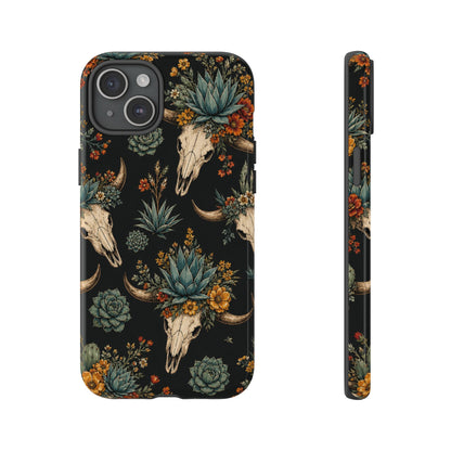 Desert Bloom Skull Tough Case
