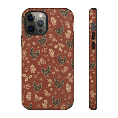 Christmas Hens Tough Case