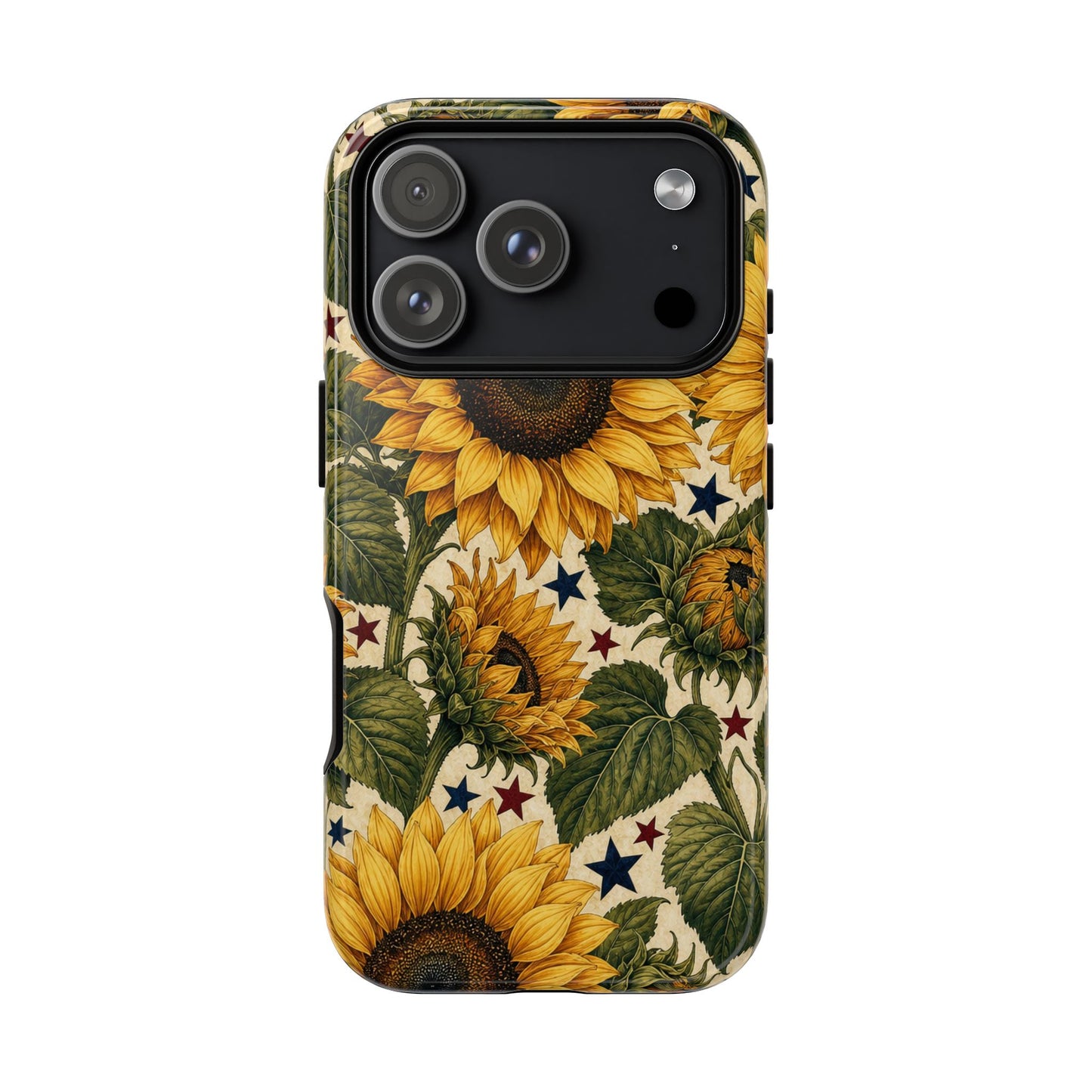 Stars And Sunflowers Tough Case