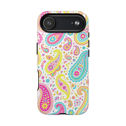 Neon Paisley Magnetic Case