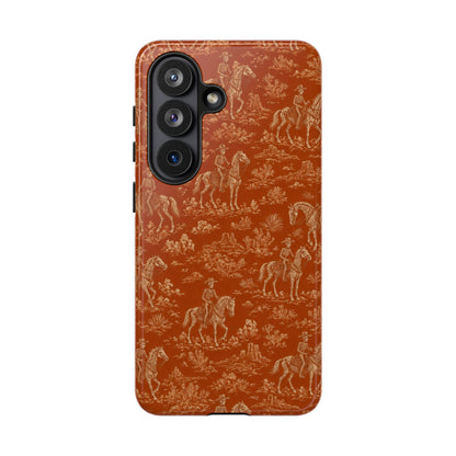 Cowboy Skeleton Toile Tough Case