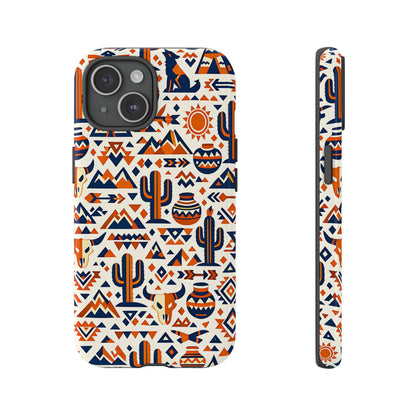Southwest Tribal Orange Tough Case