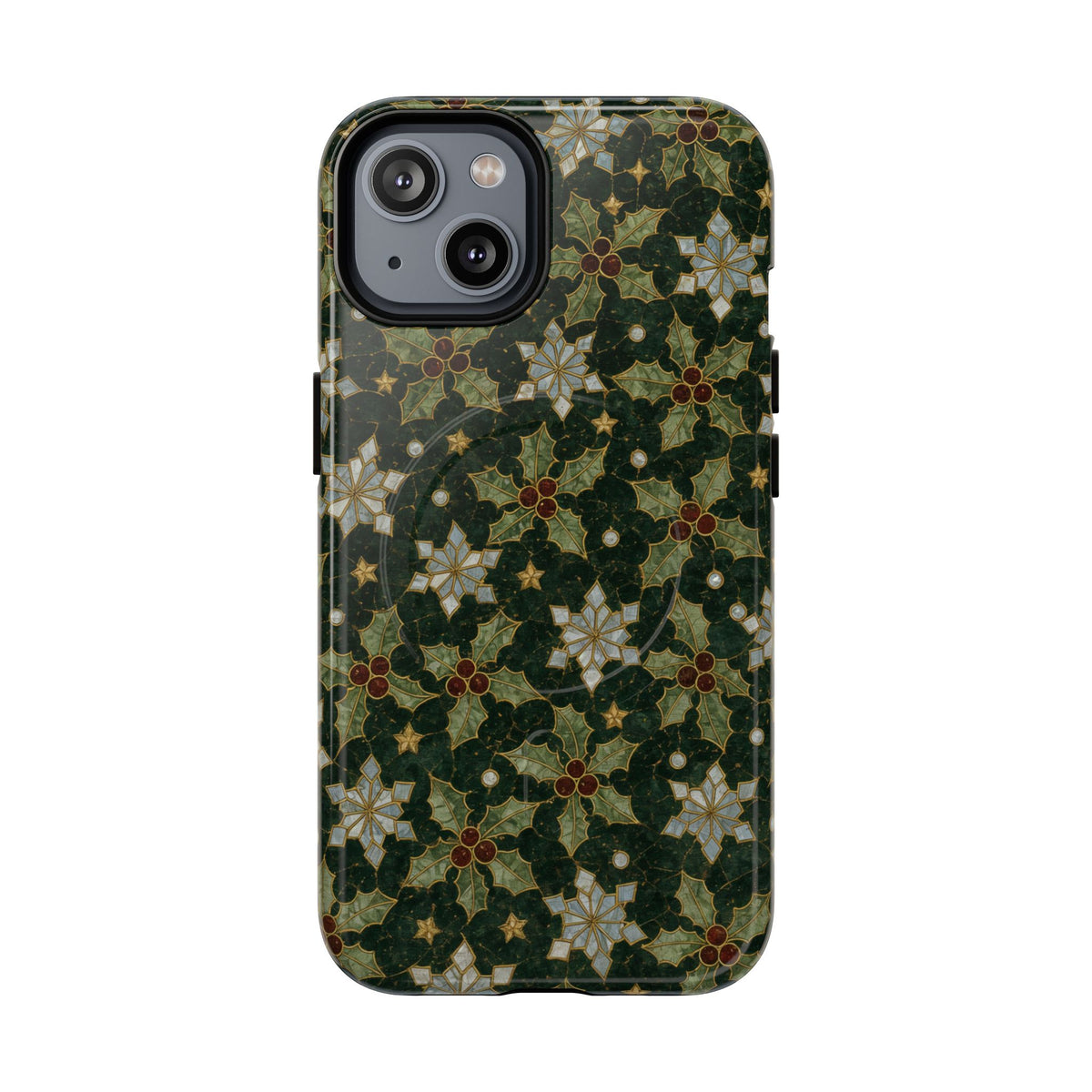 Mosaic Snowflakes Magnetic Case