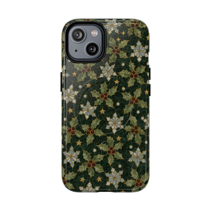 Mosaic Snowflakes Magnetic Case