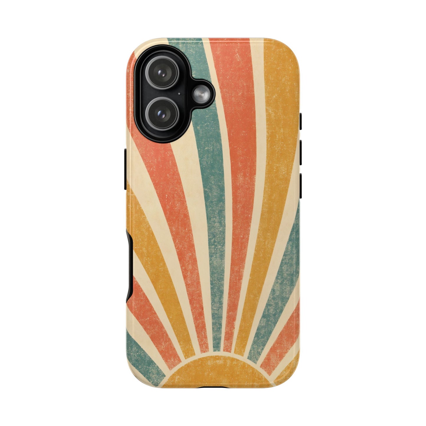 Retro Sun Rays Tough Case