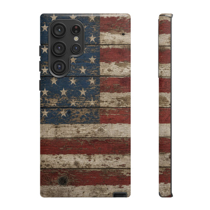 Barnwood Flag Tough Case