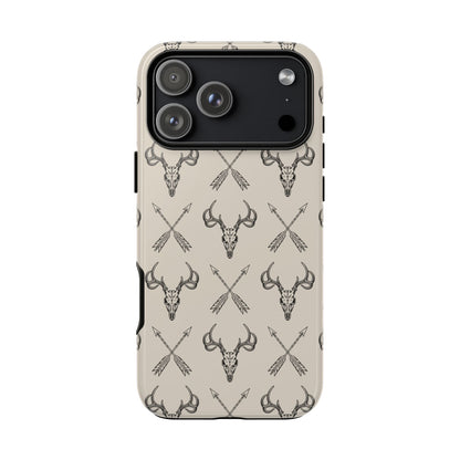 Deer Skull Arrows Tough Phone Case
