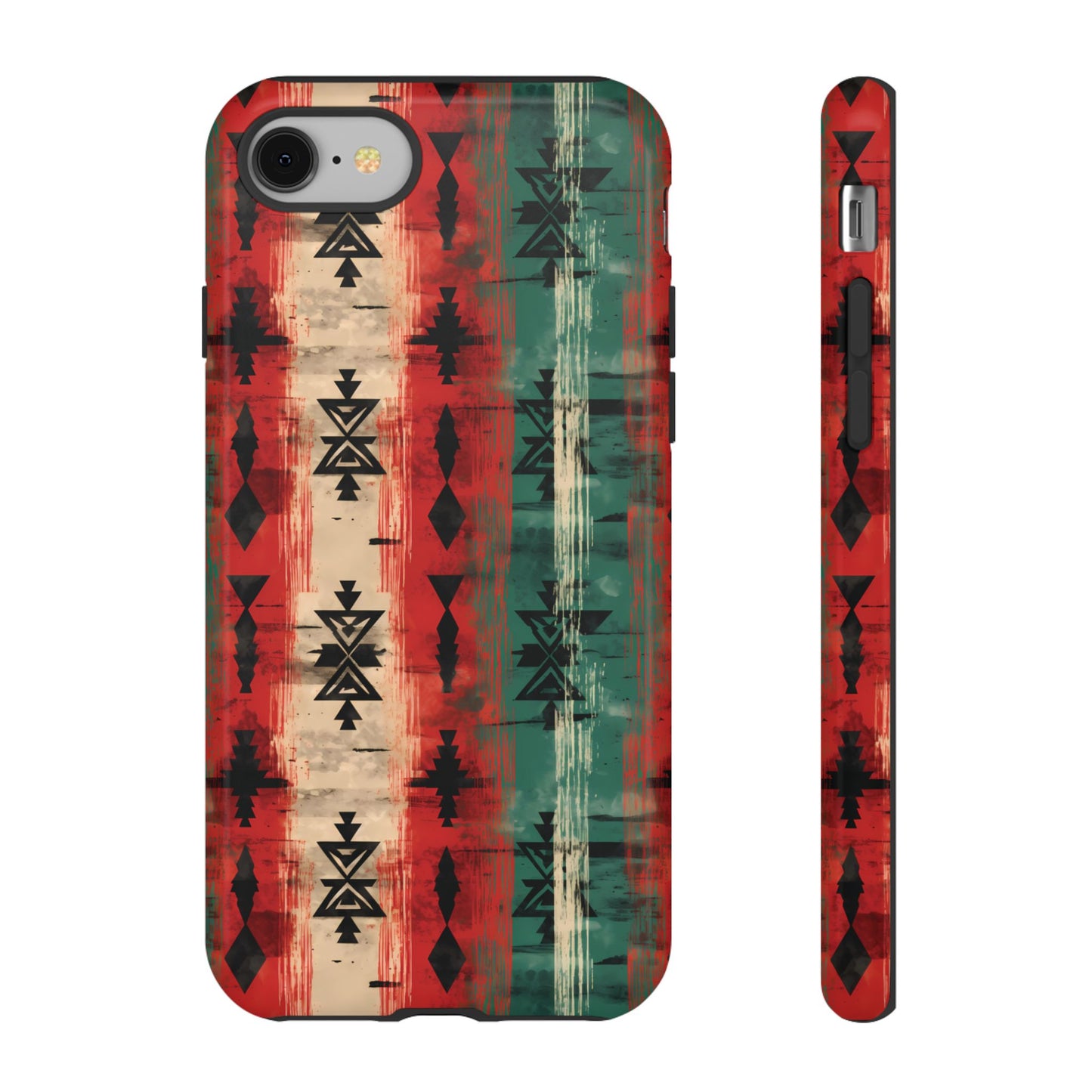 Christmas Grunge Aztec Tough Case