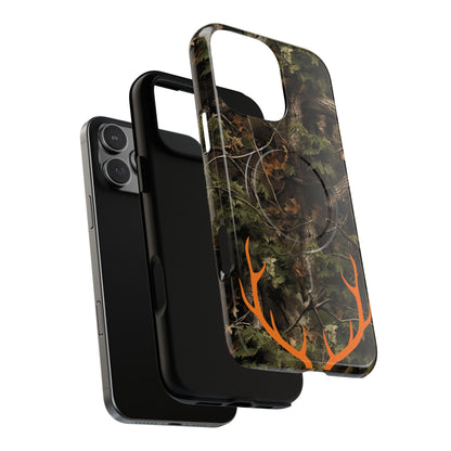 Hunting Camo Antler Magnetic Case